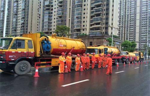 建瓯市政管道清淤